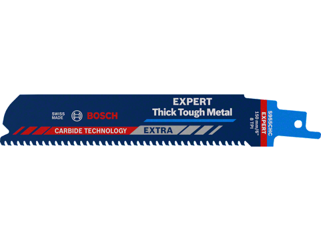 List za sabljasto žago Bosch EXPERT ‘Thick Tough Metal’ S 955 CHC, kovina, 150mm, 2608900365